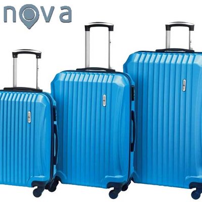 Set ABS kofera Enova Sevilla Aqua 55cm-65cm-75cm 514240