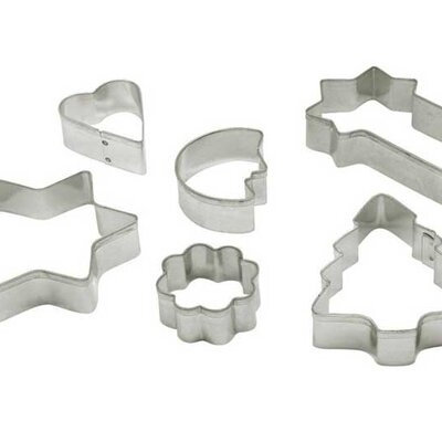 Novogodišnji set modli za sečenje kolača 6 kom. 42966