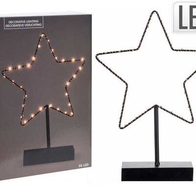 Novogodišnja svetleća zvezda na baterije AX3200530 30 LED