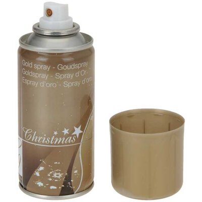 Sprej za novogodišnju dekoraciju Zlatni 150ml