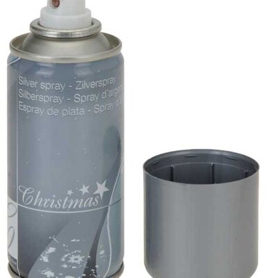 Sprej za novogodišnju dekoraciju Srebrni 150ml