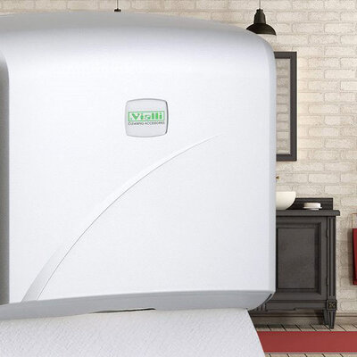 Držač papirnih ubrusa u listićima Z Vialli Mikro metalik K2M - 200 listova 