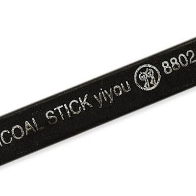 POP ABLE Prirodni ugljen za crtanje - mekani 12kom. 617025