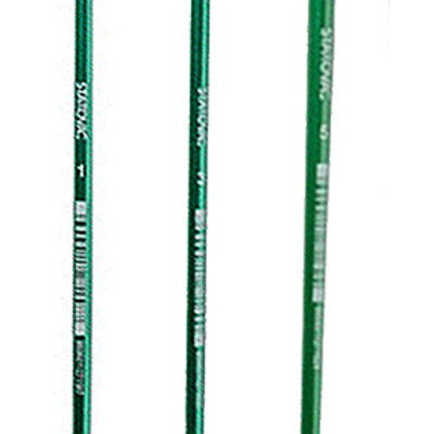 POP BRUSH 080 - Četkice okrugle - zelene 3 kom. br. 1,3,5