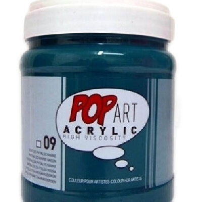 PEBEO Pop Art Acrylic High Viscosity - Akrilna boja FTALO ZELENA 700ml 661309