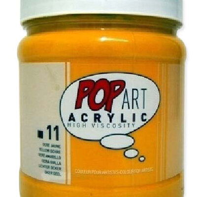 PEBEO Pop Art Acrylic High Viscosity - Akrilna boja ŽUTI OKER 700ml 661311