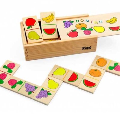 Pino Toys Drvene domine Voće