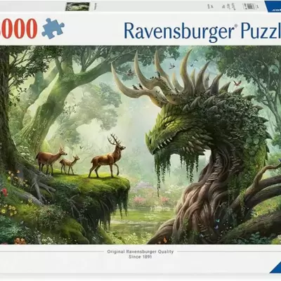 Puzzle slagalica 3000 delova Šumski zmaj se budi Ravensburger 12000808