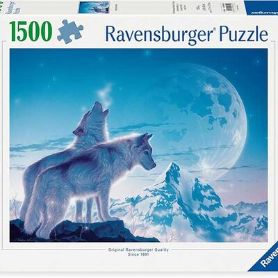 Puzzle slagalica 1500 delova Vukovi u zoru Ravensburger 12000702