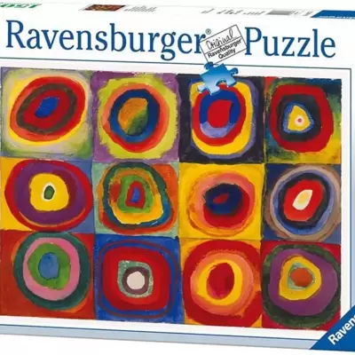 Puzzle slagalica 1500 delova Vasilij Kandinski Studija boja 1 Ravensburger ART 12000081