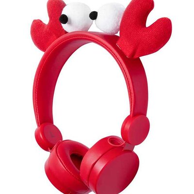 Nedis Animaticks slušalice Chrissy Crab sa odvojivim kablom i dodacima HPWD4000RD