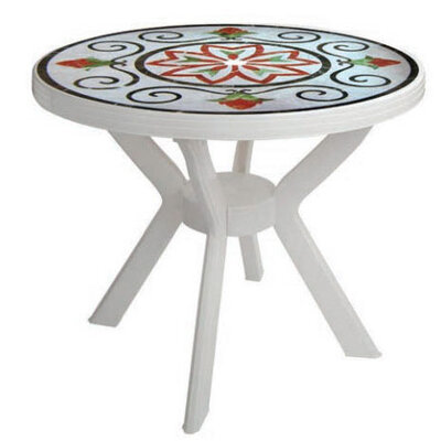 Baštenski sto Dekoro Ø90