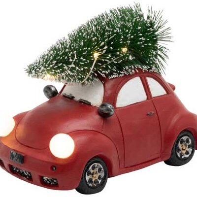 Keramička LED stona dekoracija Automobil KDCA11