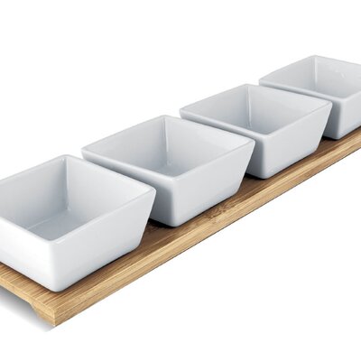 LAMART Set posuda bambus porcelan LT9020 