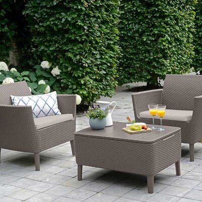 Baštenska garnitura Curver Salemo kapućino