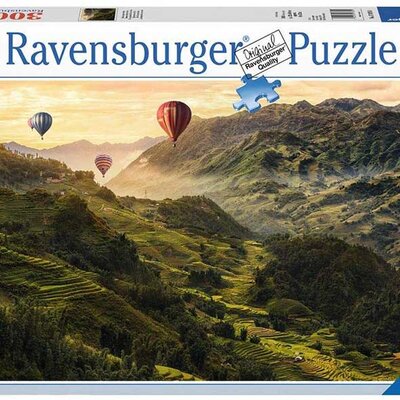 Ravensburger Slagalica 3000 delova - Terasasta pirinčana polja u Aziji 17076