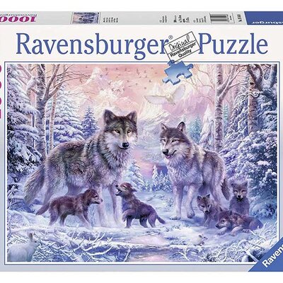 Ravensburger Slagalica od 1000 delova - Polarni vukovi 19146