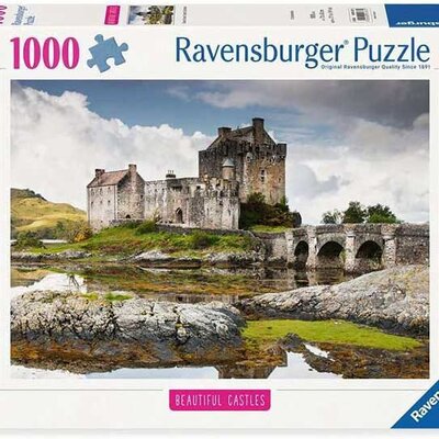 Puzzle slagalica 1000 delova Zamak Ejlin Donan Škotska Ravensburger 12001337