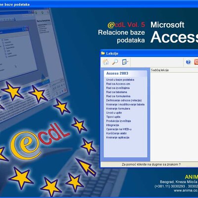 Multimedijalni kurs  Access 2003
