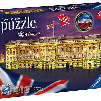 Ravensburger 3D Puzle - Bakingemska palata sa osvetljenjem 12529