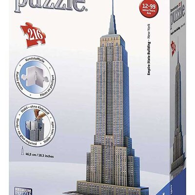 Ravensburger 3D Puzle - Empire State Building 12553