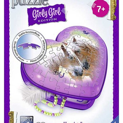 Kutija - srce od puzli Konji - Ravensburger 12119