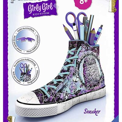 Kutija za olovke od puzli Patika sa sovom - Ravensburger 12085