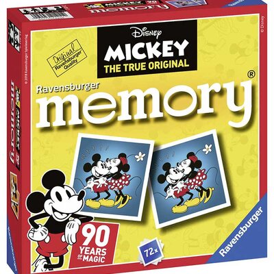 Društvena igra Memorija - Mickey Retro - Ravensburger 21411
