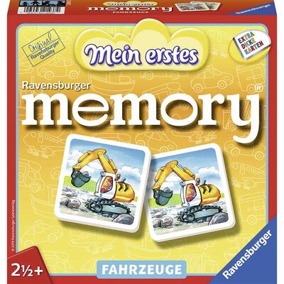Društvena igra Moja prva memorija - Vozila - Ravensburger 21437