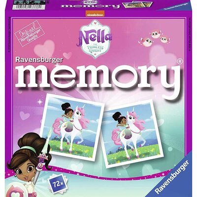 Društvena igra Memorija - Nella the Princess Knight - Ravensburger 21448