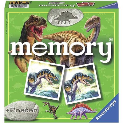 Društvena igra Memorija - Dinosaurusi - Ravensburger 22099