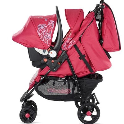 Chipolino duo kolica Gia raspberry