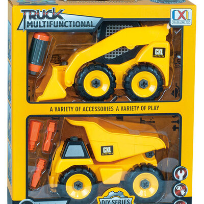 Multifuncional Truck - Set - Rastavljivi kamion DAMPER i UTOVARIVAČ 50181