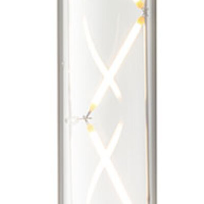 Globo Led sijalica metal srebrne boje u obliku štapa 11468