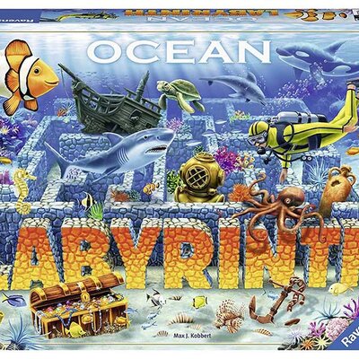 Društvena igra Lavirint - Okean - Ravensburger 26652