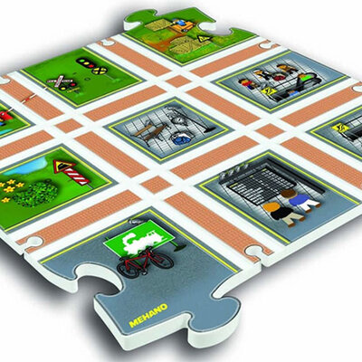 MEHANO My First Train Puzzle podloga - deo - ŽELEZNIČKA STANICA E239