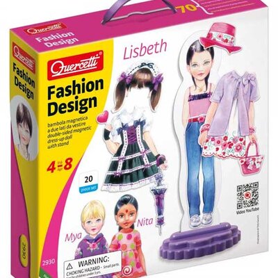 Quercetti Set Obuci Lutku Lisbeth