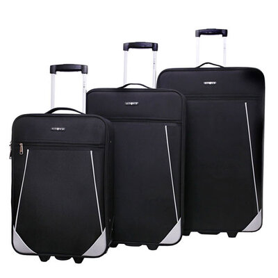 Enova Putni koferi - komplet - 53/63/73cm - Malaga Black 519140