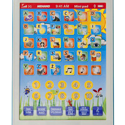 MEHANO Interaktivna igračka tablet MINIPAD E285 - slovenački, srpski