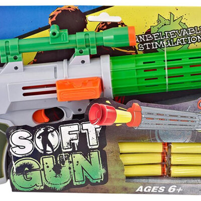 Soft Bullet Gun - Pištolj sa mekim mecima - srednji 50184