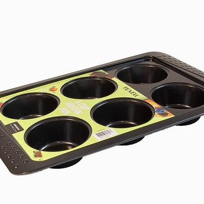 Modla za mafine i projice 6 rupa Texell DOTS TPD-M272