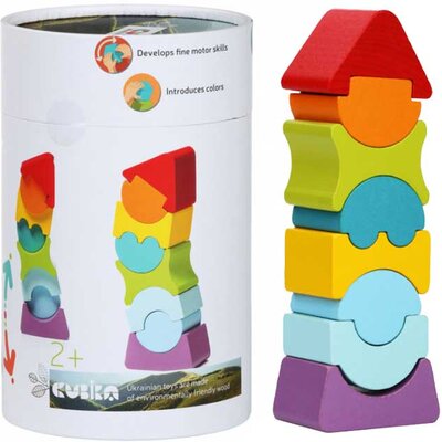 Cubika Drveni balans toranj 12718