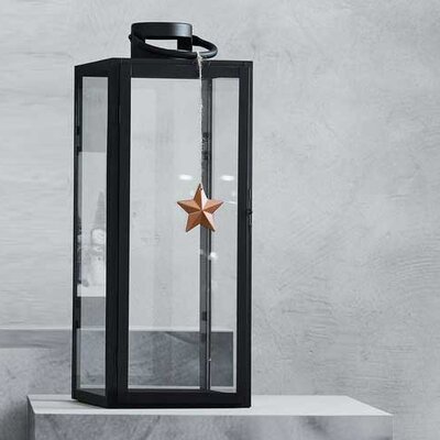 Dekorativni Fenjer 22 x 21 x 53 cm