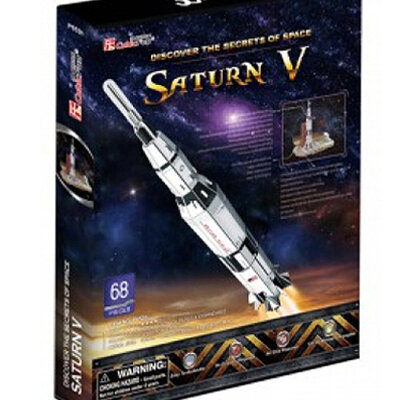 CUBIC FUN Model SATURN V Maketa 3D Puzzle P185