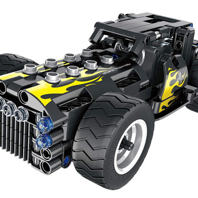 Mechanical Master No.5802 - Educational STEM Pull Back Building Blocks Car Toy - SASTAVLJIVI AUTO 59130