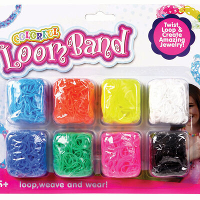 LOOM BAND Set za izradu narukvica 1600 gumica 16979