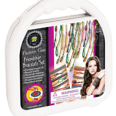 AMAV Fashion Time Friendship Bracelets Set 7676 - Set za izradu narukvica prijateljstva