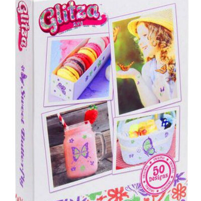 GLITZA Art - Sweet Butterfly 50 designs - Tattoo Set 50210