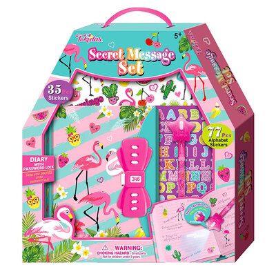 Secret Message Set - Poklon set 4 u 1 FLAMINGO 59154