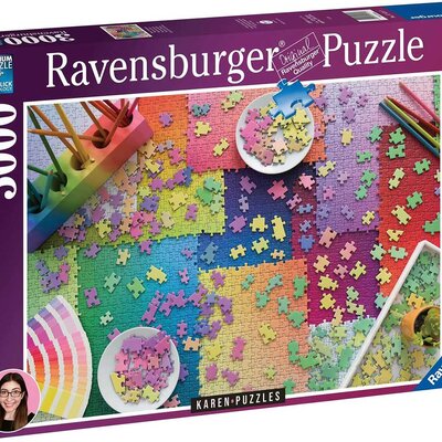 Puzle na puzlama od puzli 3000 delova Ravensburger 17471
